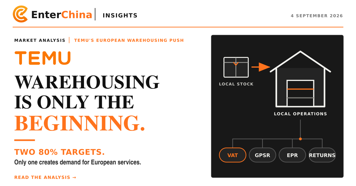 Temu Moves Part of Operations to Europe. The Warehouse Is Just the Beginning